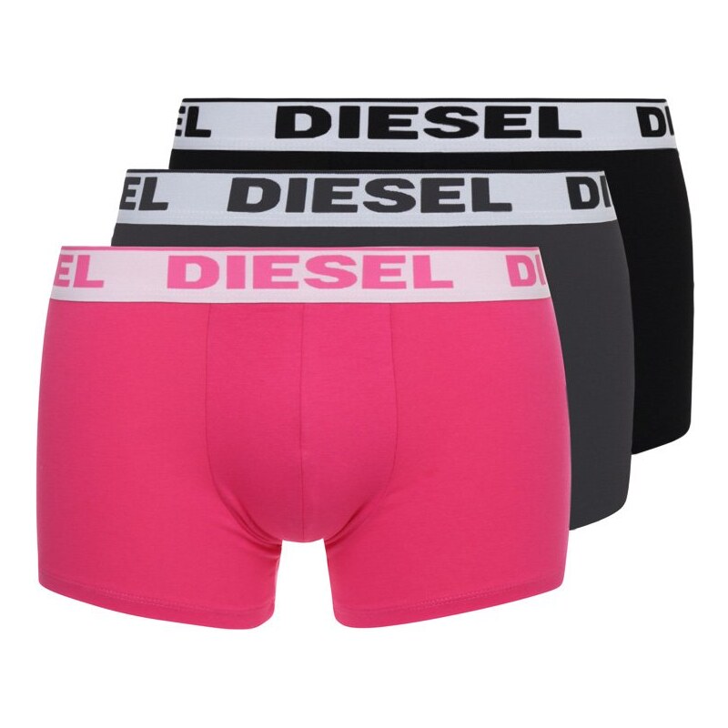 Diesel UMBXSHAWN BOXER 3 PACK Shorty pink/grey/black
