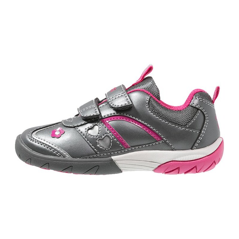 STUPS Chaussures à scratch grey/pink