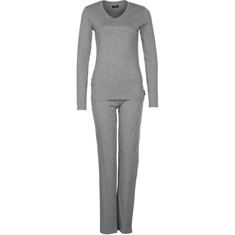 Emporio Armani VISIBILITY SET Pyjama grigio scuro melange