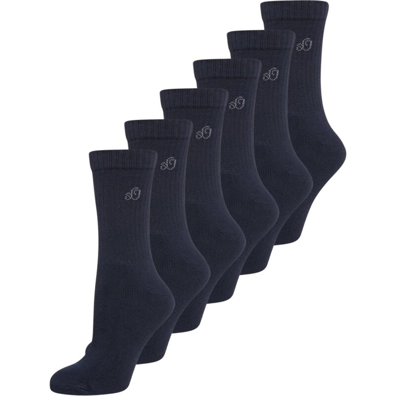 s.Oliver 6 PACK Chaussettes navy