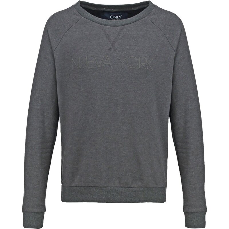 ONLY ONLLUKA Sweatshirt dark grey melange