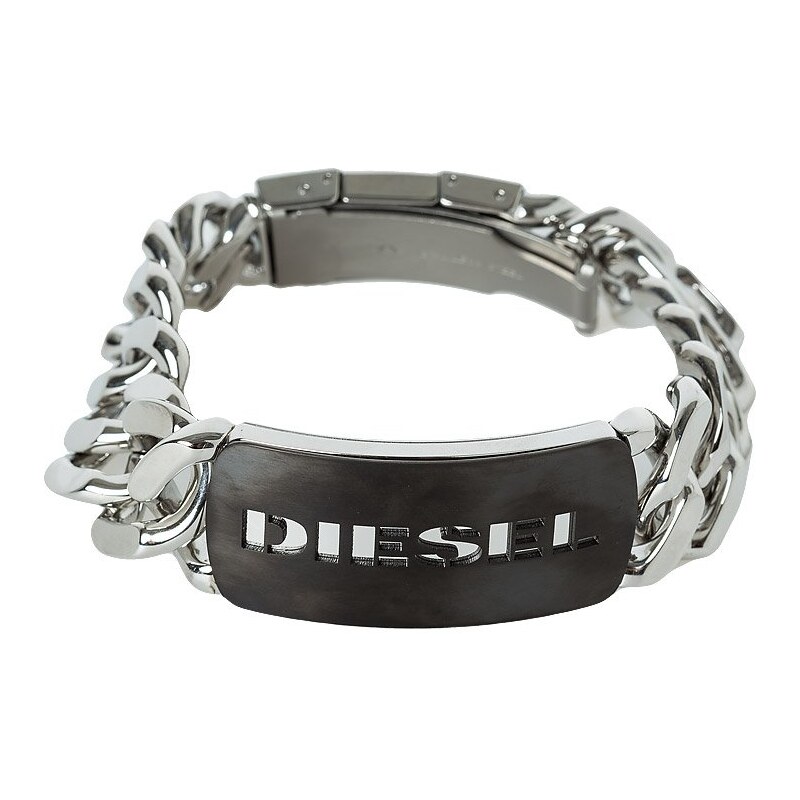 Diesel Bracelet silvercoloured