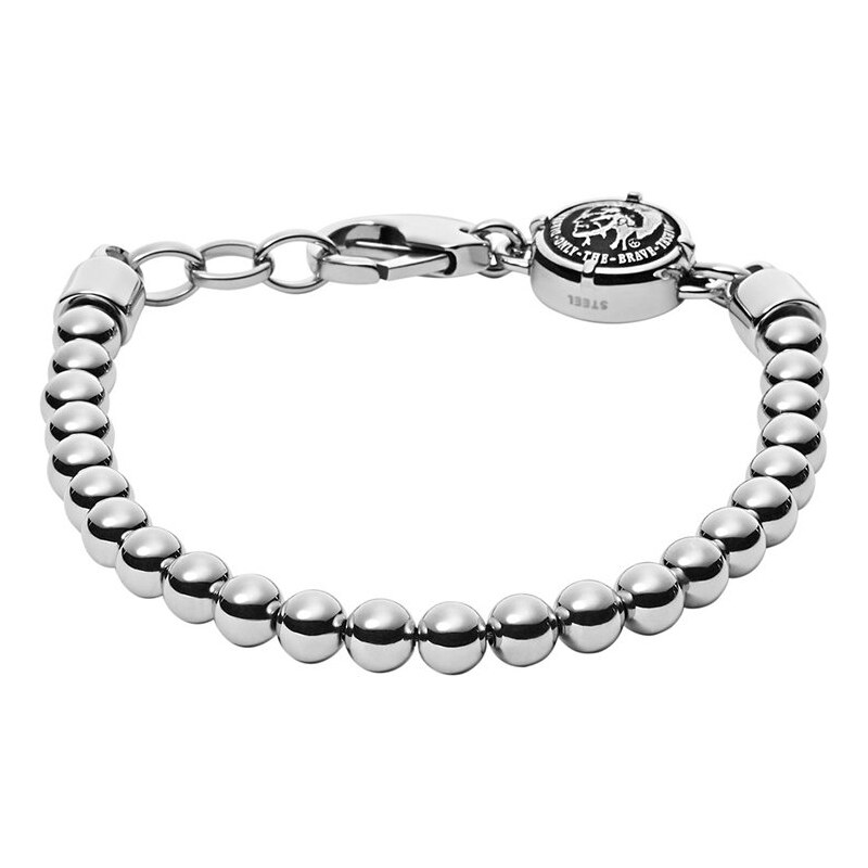 Diesel Bracelet silvercoloured/grey