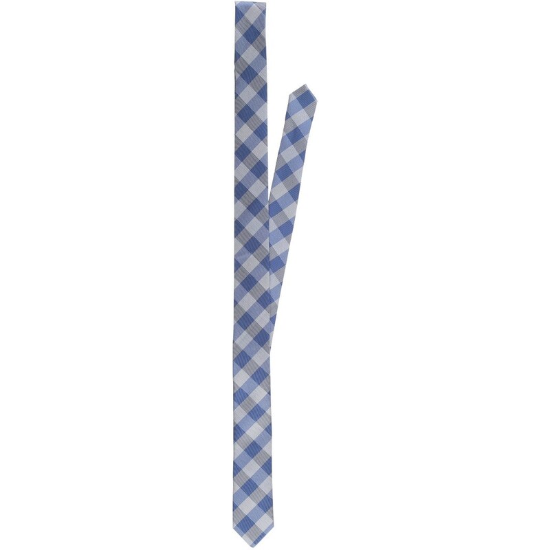 Seidensticker Uno Super Slim Cravate blau