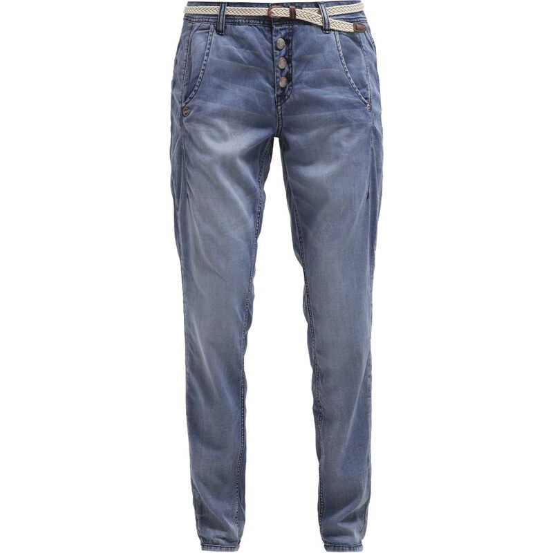 s.Oliver SMART Chino middle blue denim stretch