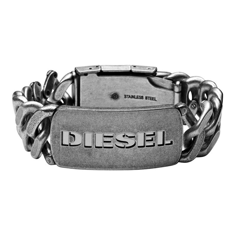 Diesel Bracelet silvercoloured