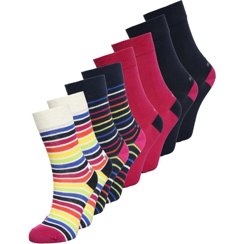 s.Oliver 8 PACK Chaussettes offwhite