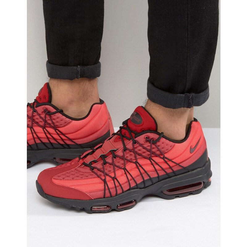 Nike - Air Max 95 Ultra SE - Baskets - Rouge 845033-600 - Rouge