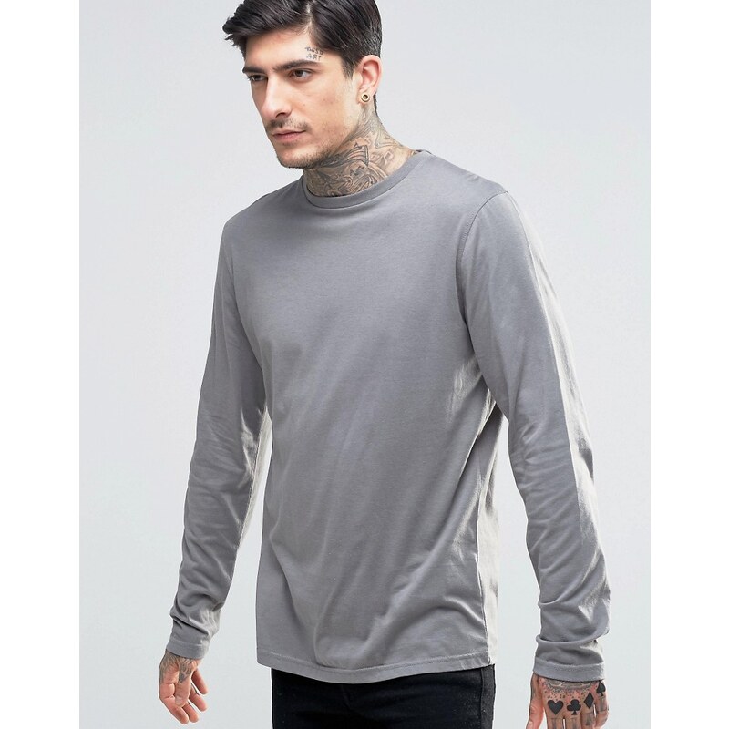 Another Influence - T-shirt manches longues - Gris