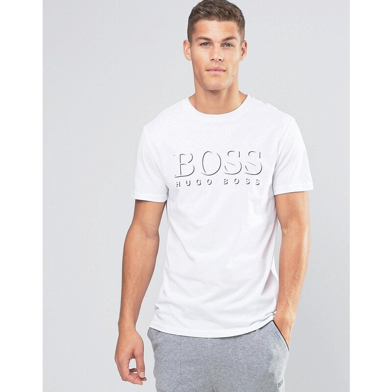BOSS By Hugo Boss - T-shirt coupe classique avec logo - Blanc