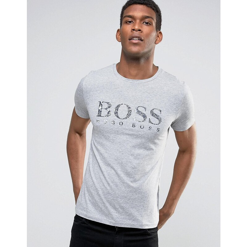 Boss Orange - Tommi 3 - T-shirt avec logo - Gris