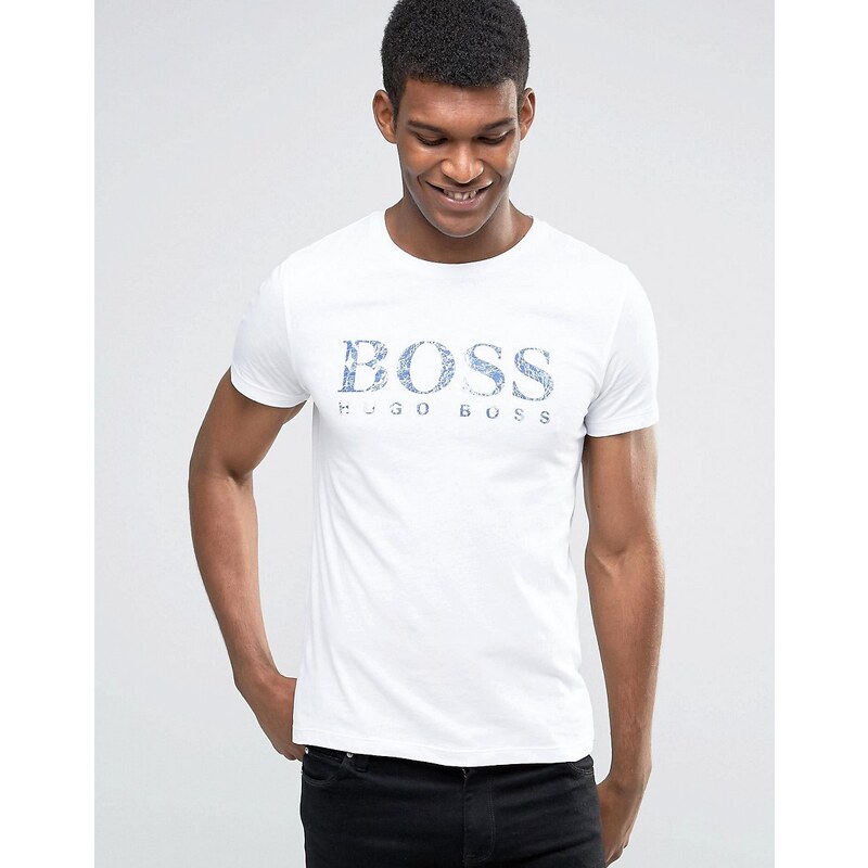 BOSS Orange By Hugo Boss - Tommi 3 - T-shirt avec logo - Blanc