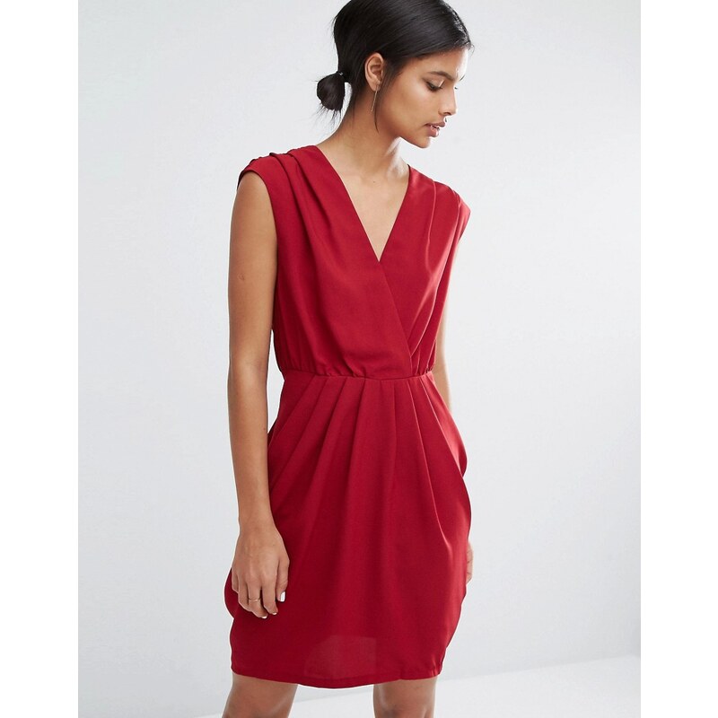 Y.A.S - Amber - Robe sans manches - Rouge