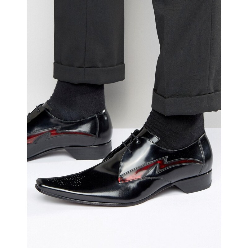 Jeffery West - Pino - Chaussures derby en cuir - Noir