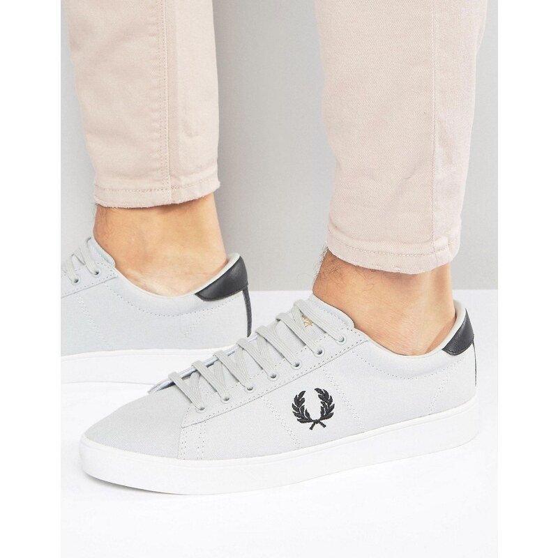 Fred Perry - Spencer - Baskets en toile - Gris