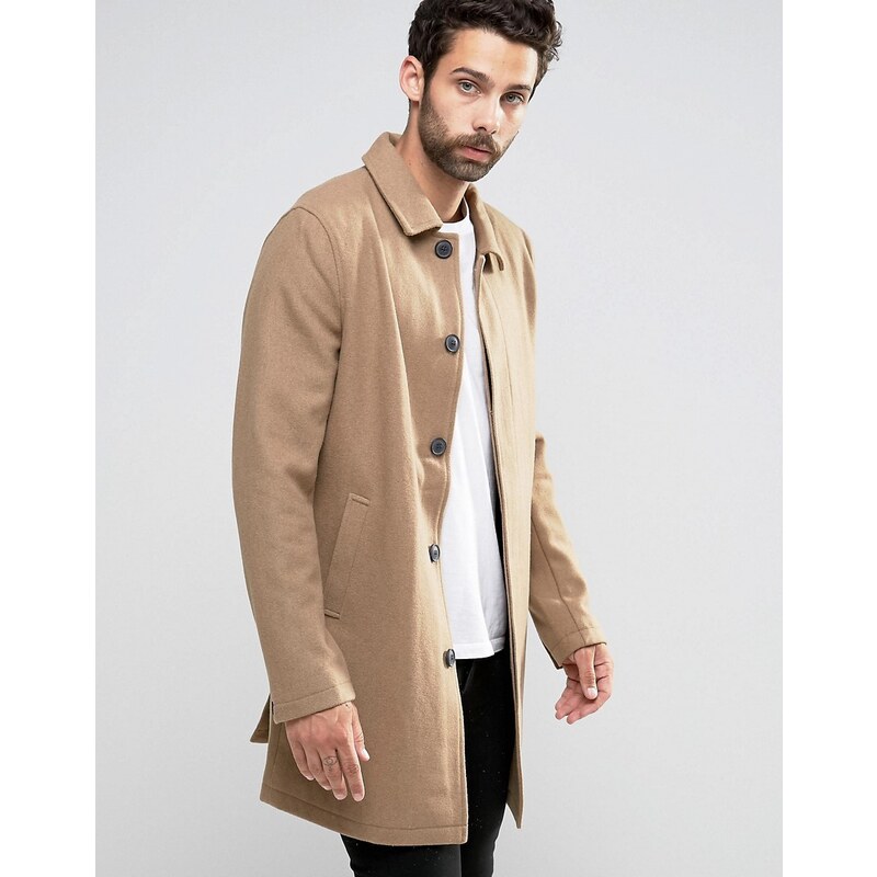 Only & Sons - Trench en laine - Beige
