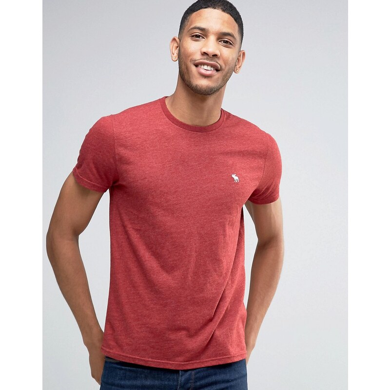 Abercrombie & Fitch - T-shirt cintré - Rouge - Rouge
