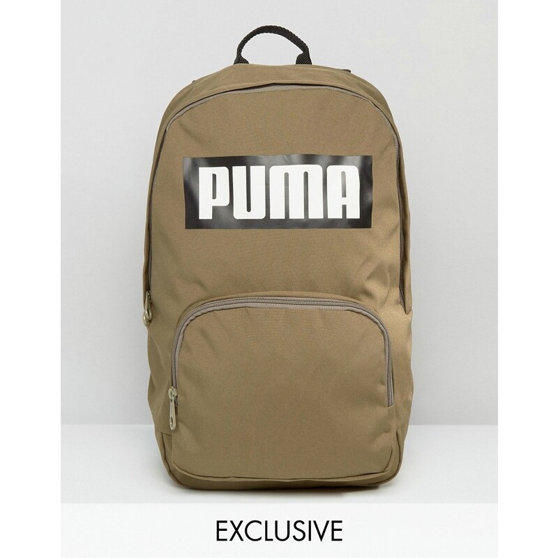 Puma - Sac à dos avec logo - Kaki - Exclusivité ASOS - Vert