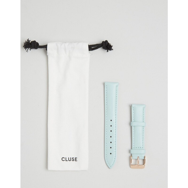 Cluse - La Boheme - CLS032 - Montre-bracelet en cuir - Menthe et or rose - Vert