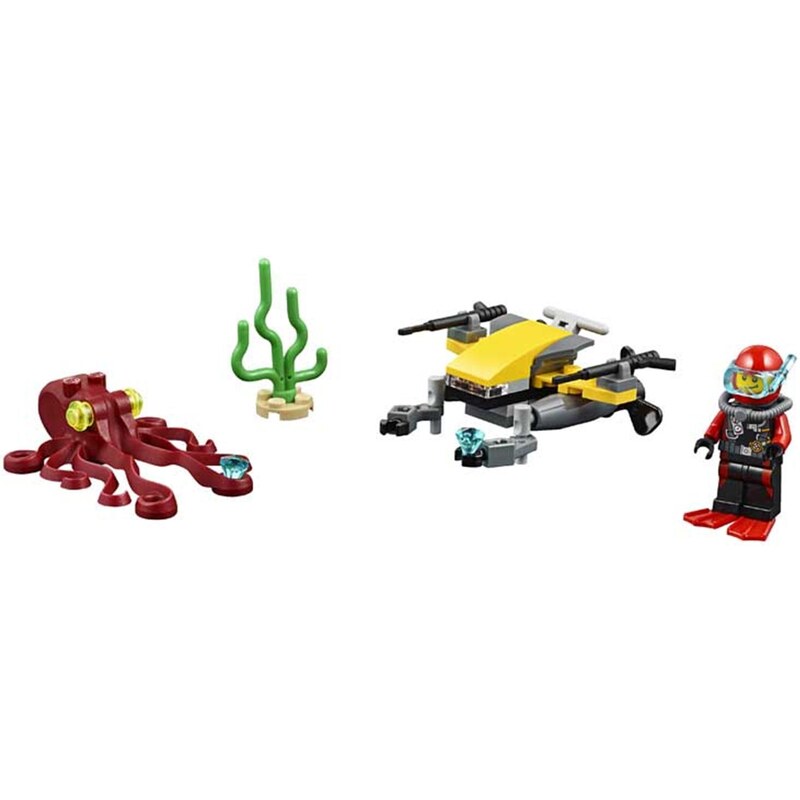 LEGO City - Explorateur sous-marin - multicolore