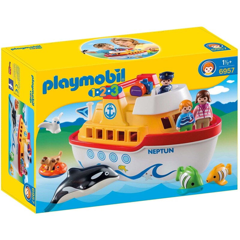 Navire transportable Playmobil