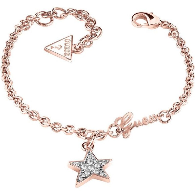Guess Starlight - Bracelet orné de cristaux - rose