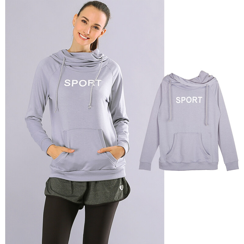 Lesara Sweatshirt à capuche Sport