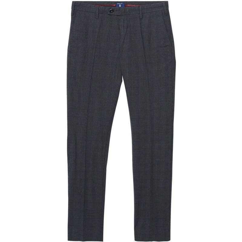 GANT Pantalon Habillé Tailored Slim - Charcoal Melange