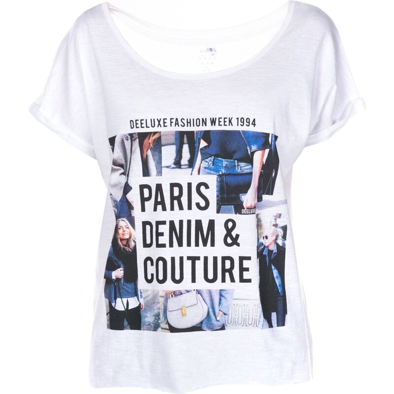 Deeluxe Fashion - T-shirt - blanc
