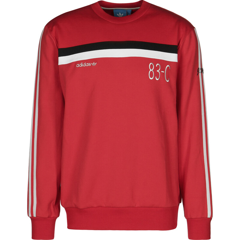 adidas 83-c Crew sweat scarlet