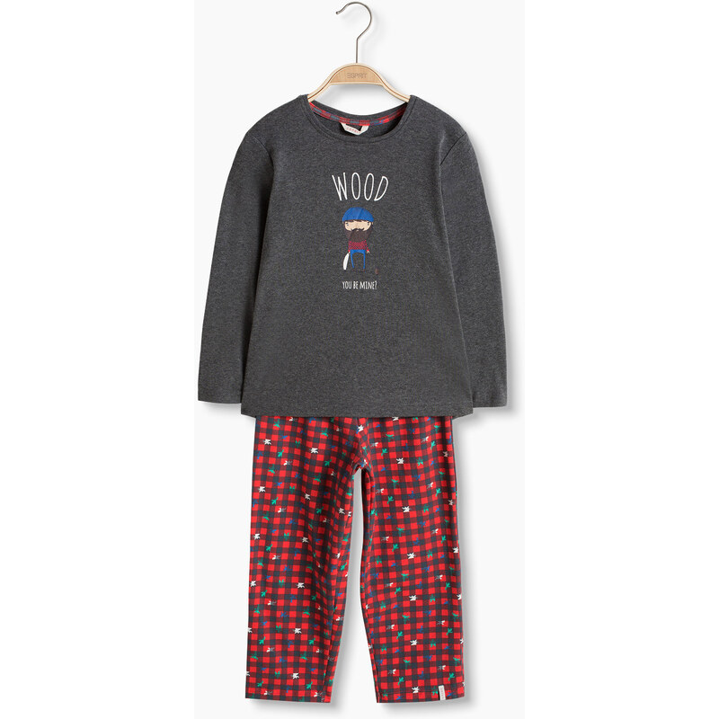 Esprit Pyjama en jersey de coton doux mélangé