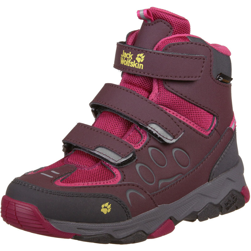 Jack Wolfskin Mtn Attack 2 Texapore Mid Vc chaussures randonnées enfants azalea red