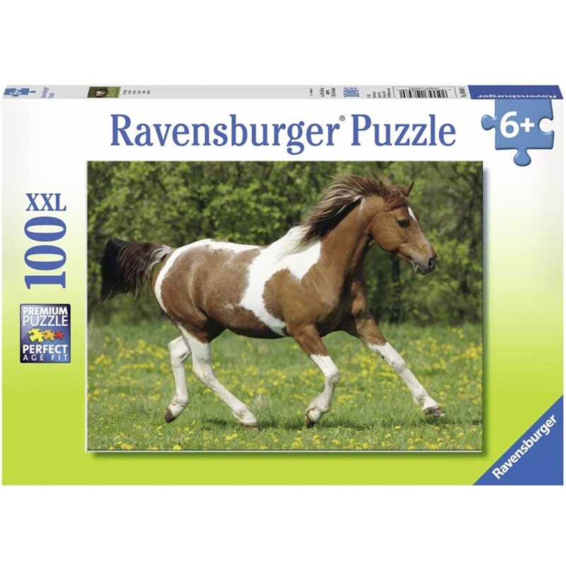 Ravensburger Au galop - Puzzle 100 pièces - multicolore