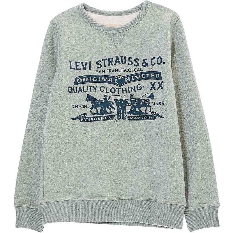 Levi's Kids 2 Horses - Sweat-shirt - gris chine