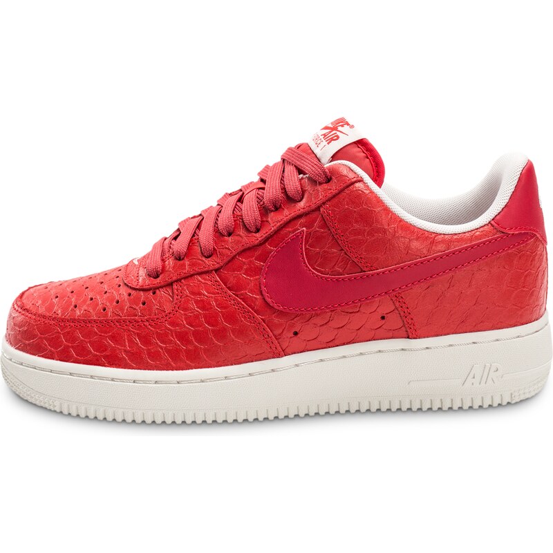 Nike Baskets Air Force 1 07 Lv8 Snake Rouge Homme