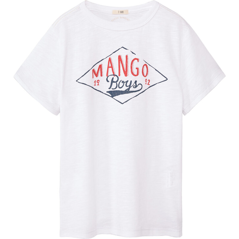 MANGO KIDS T-Shirt Logo En Coton