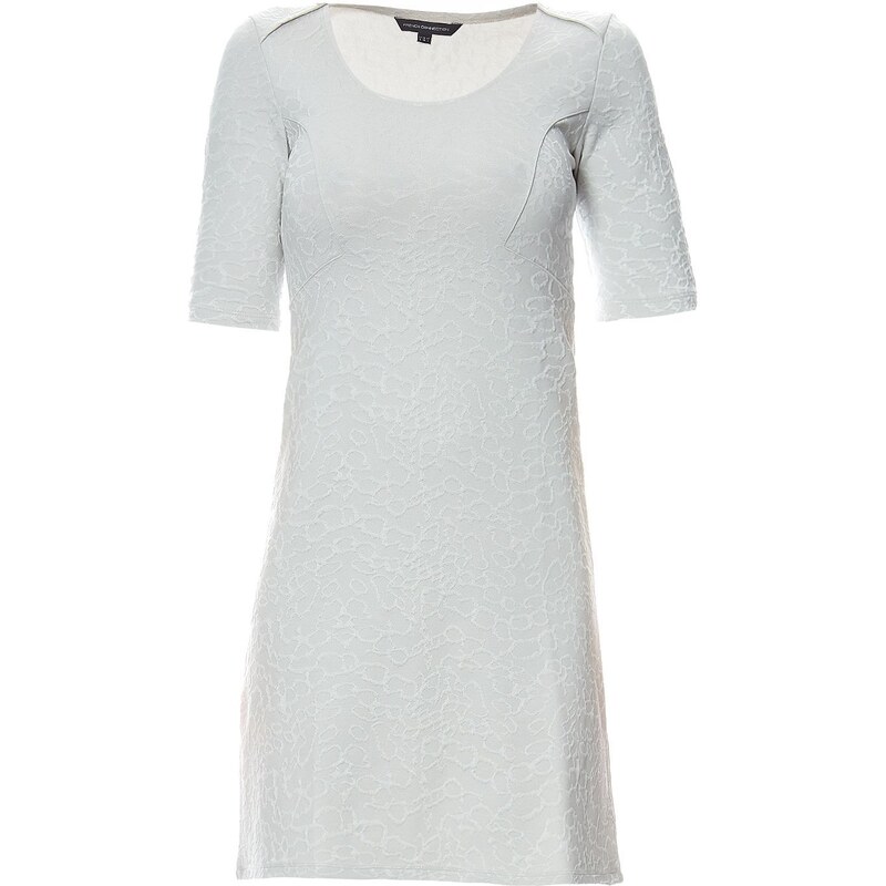 French Connection Robe courte - gris clair