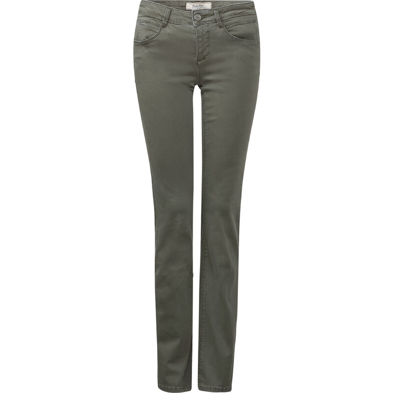 Street One - Jean à jambes droites Envy - dusty olive light wash