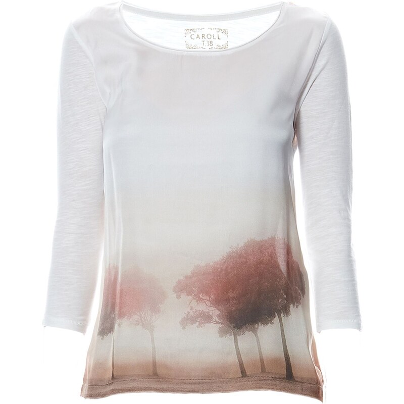 Caroll Blossom - T-shirt - ivoire