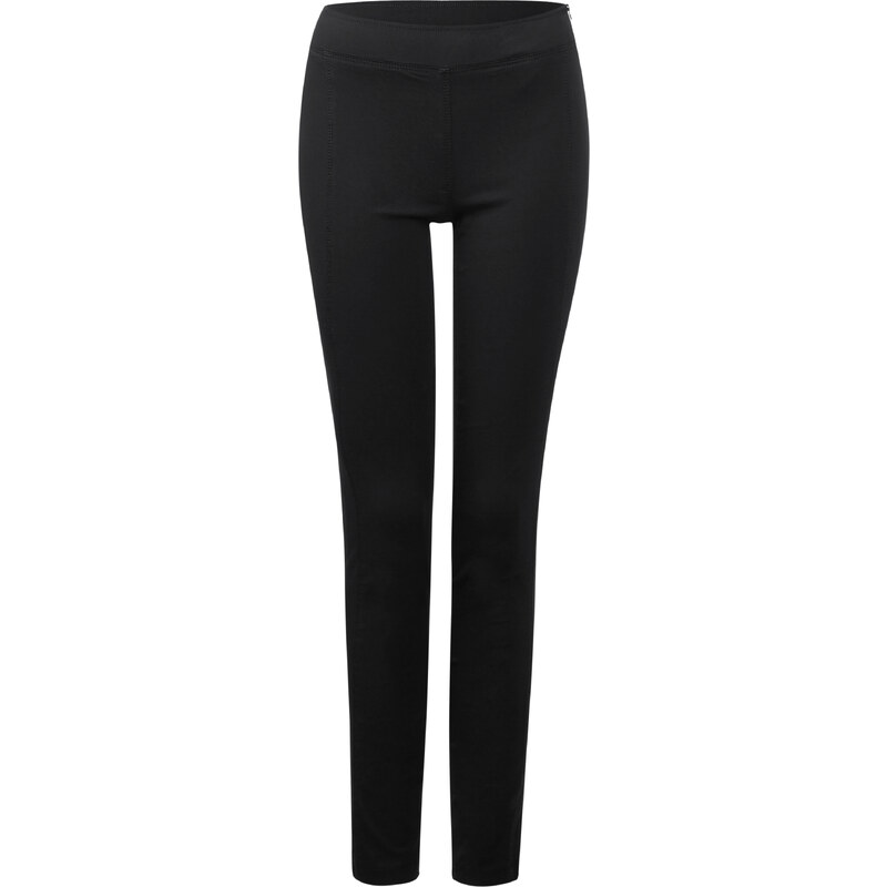 Street One - Pantalon zippé Easy - Black