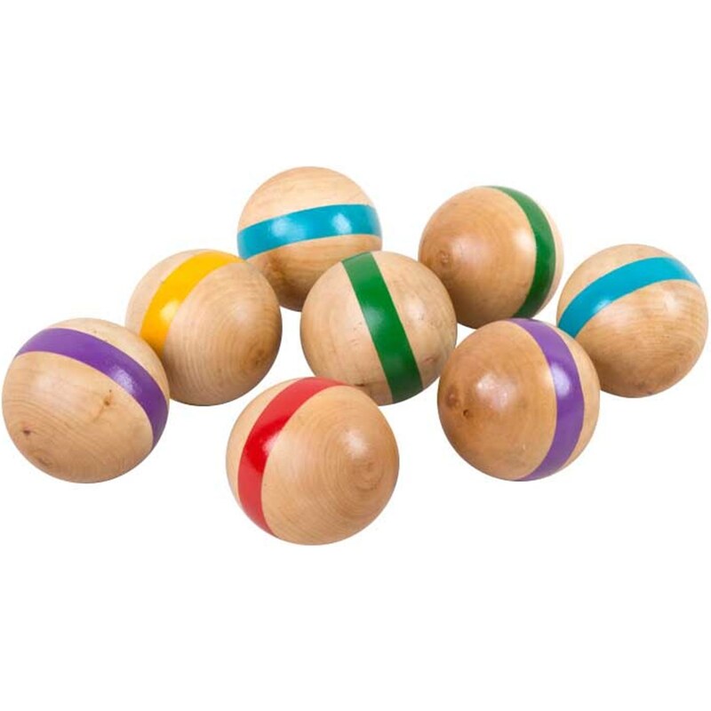 Wonderkids Set de boules de croquet - multicolore