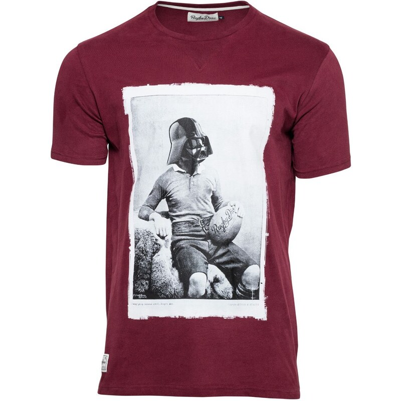 Rugby Division Neck Force - T-shirt - bordeaux