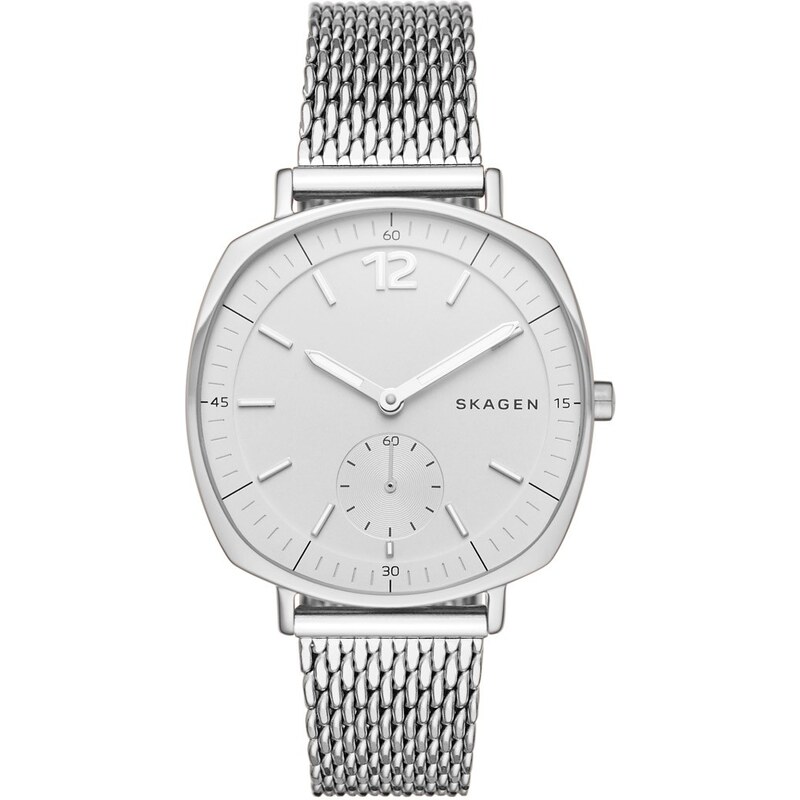 Skagen Montres, Rungsted Watch Milanaise Stainless Steel Silver-Tone en argent