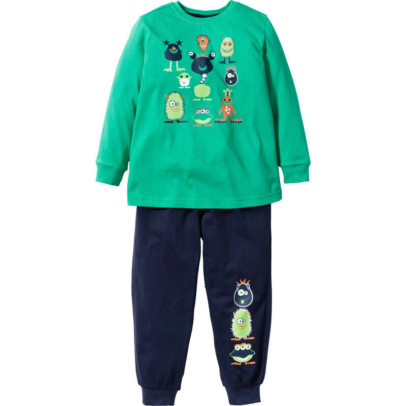 bpc bonprix collection Pyjama (Ens. 2 pces.) vert enfant - bonprix