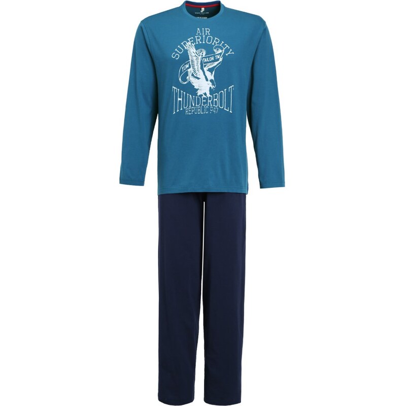 TOM TAILOR Pyjama blue ashes