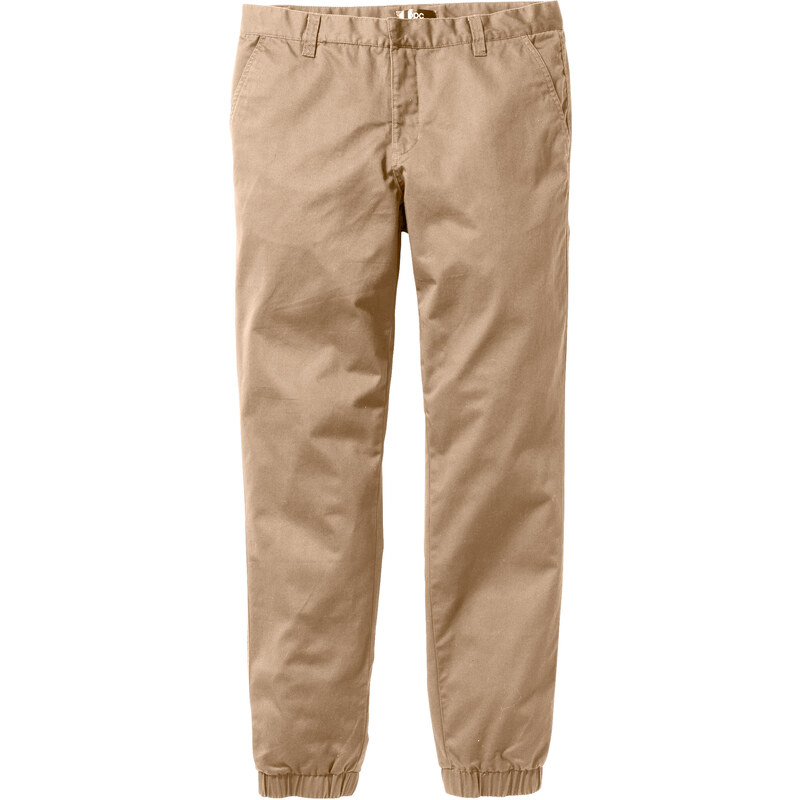 bpc bonprix collection Pantalon chino Regular Fit beige homme - bonprix
