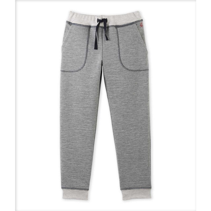 Petit Bateau Pantalon jogging - gris