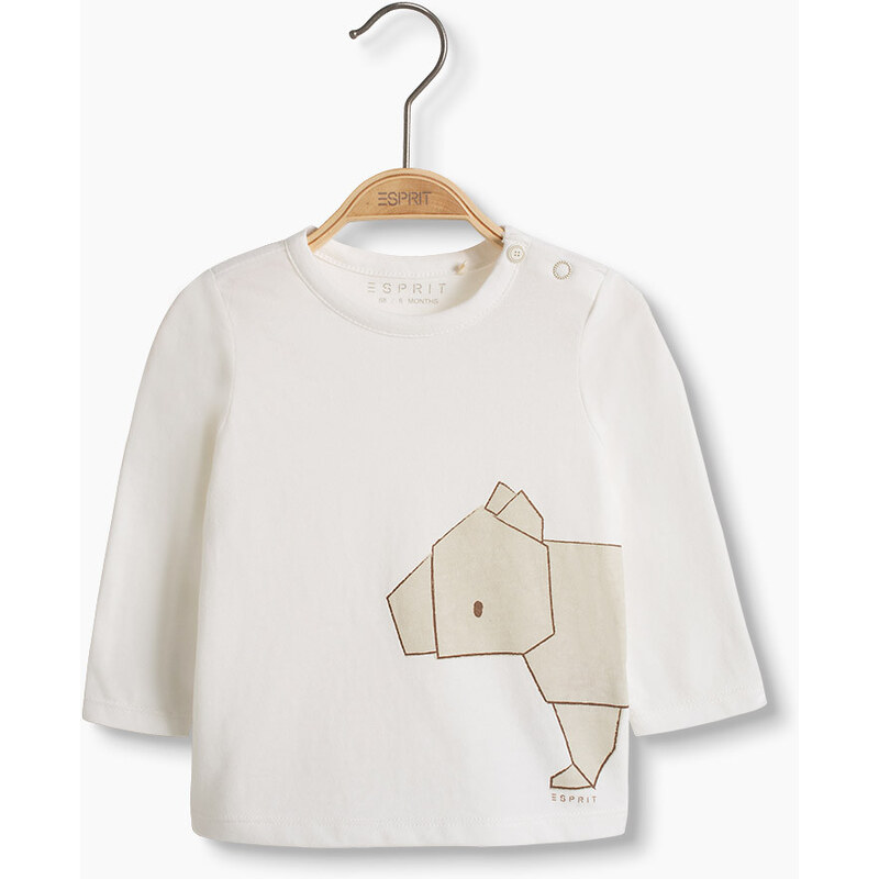 Esprit T-shirt à motif ours, coton % bio