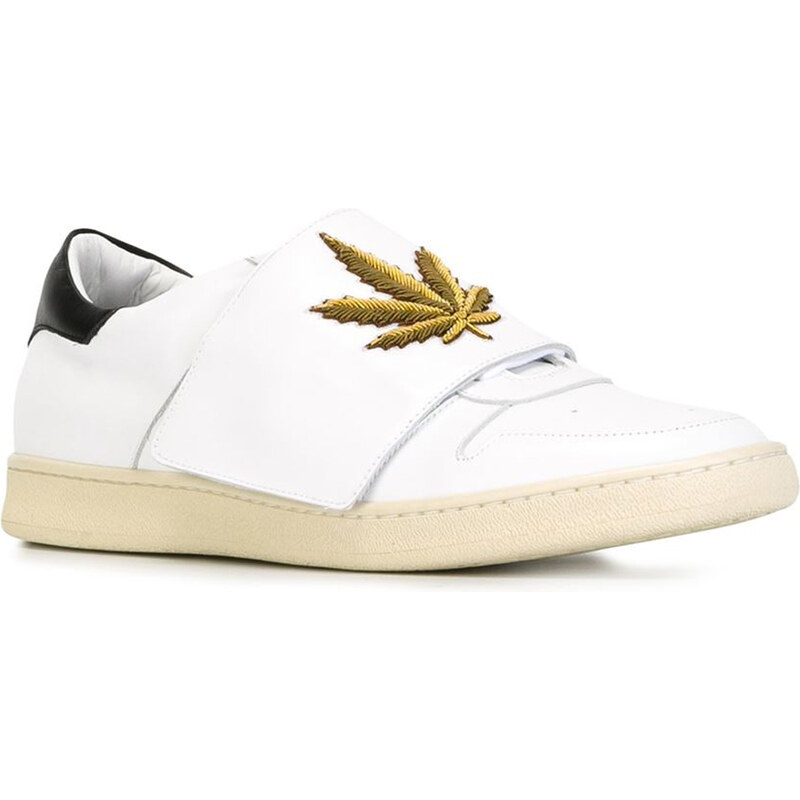 Sneakers Palm Angels homme en cuir blanc