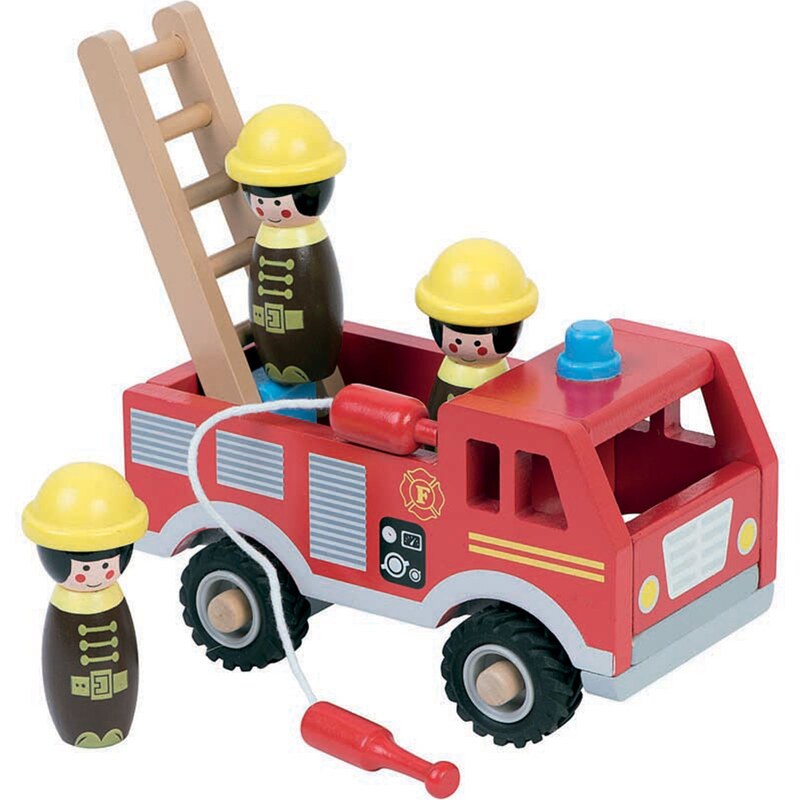 Camion de pompier en bois WDK Partner